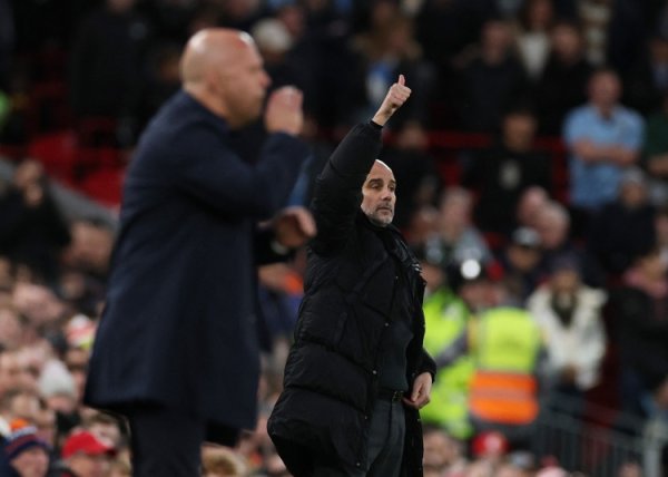 利物浦近10次对阵曼城5胜3平2负占据上风，上赛季曾完成双杀