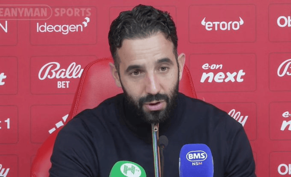 阿莫林: 曼联本赛季逆转阐扬更好了, 若上赛季可能落花流水