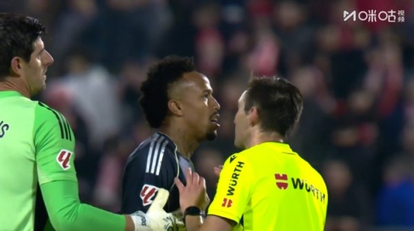 窝火！皇马战平后米利唐在主裁眼皮下面大脚把球踢飞，飞速被阐述